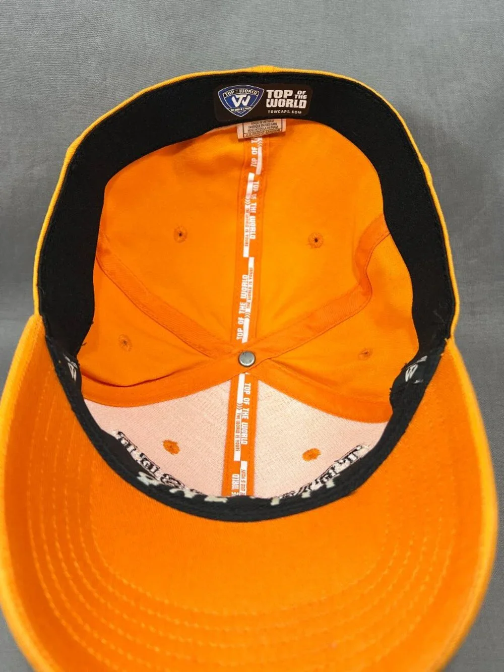 Tennessee Volunteers TOW Vols Hat NCAA One Fit Flex OSFA Orange UT Mens Cap